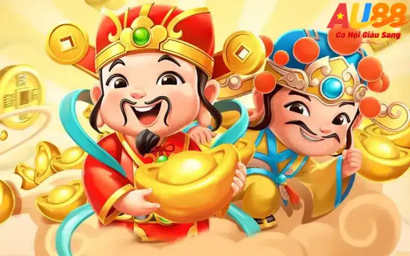 Giao diện cực vui nhộn của nổ hũ Thần Tài